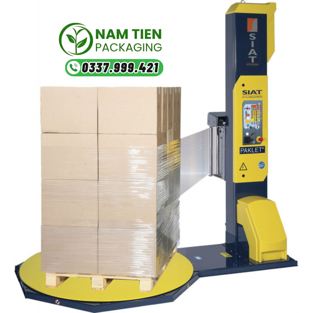 Máy quấn màng co Tự Động