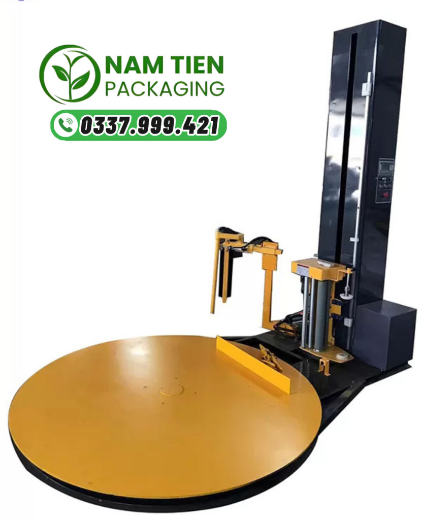 Máy quấn màng co tự động Nam Tiến