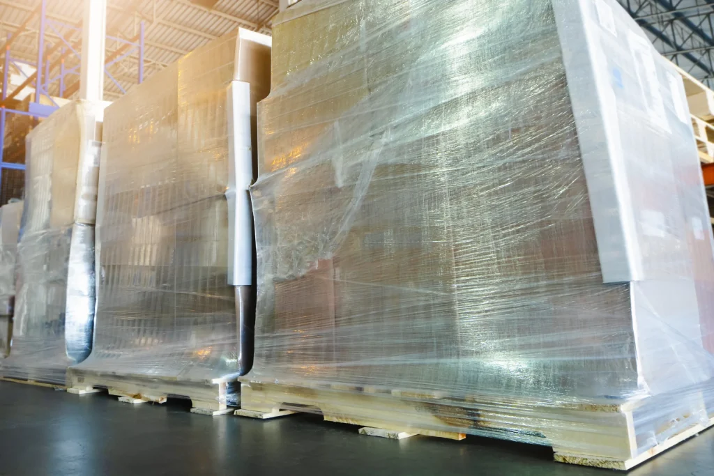 màng pe quấn pallet Nam Tiến