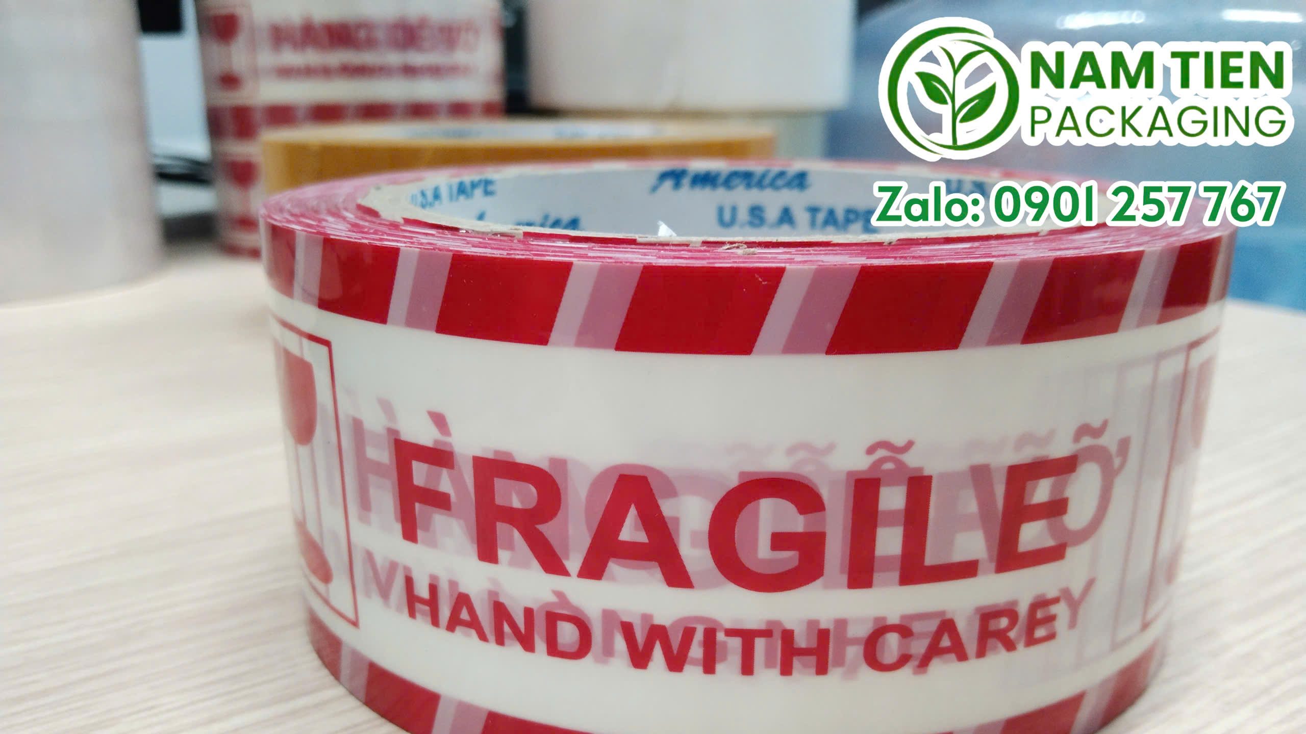 Băng keo dễ vỡ Nam Tiến