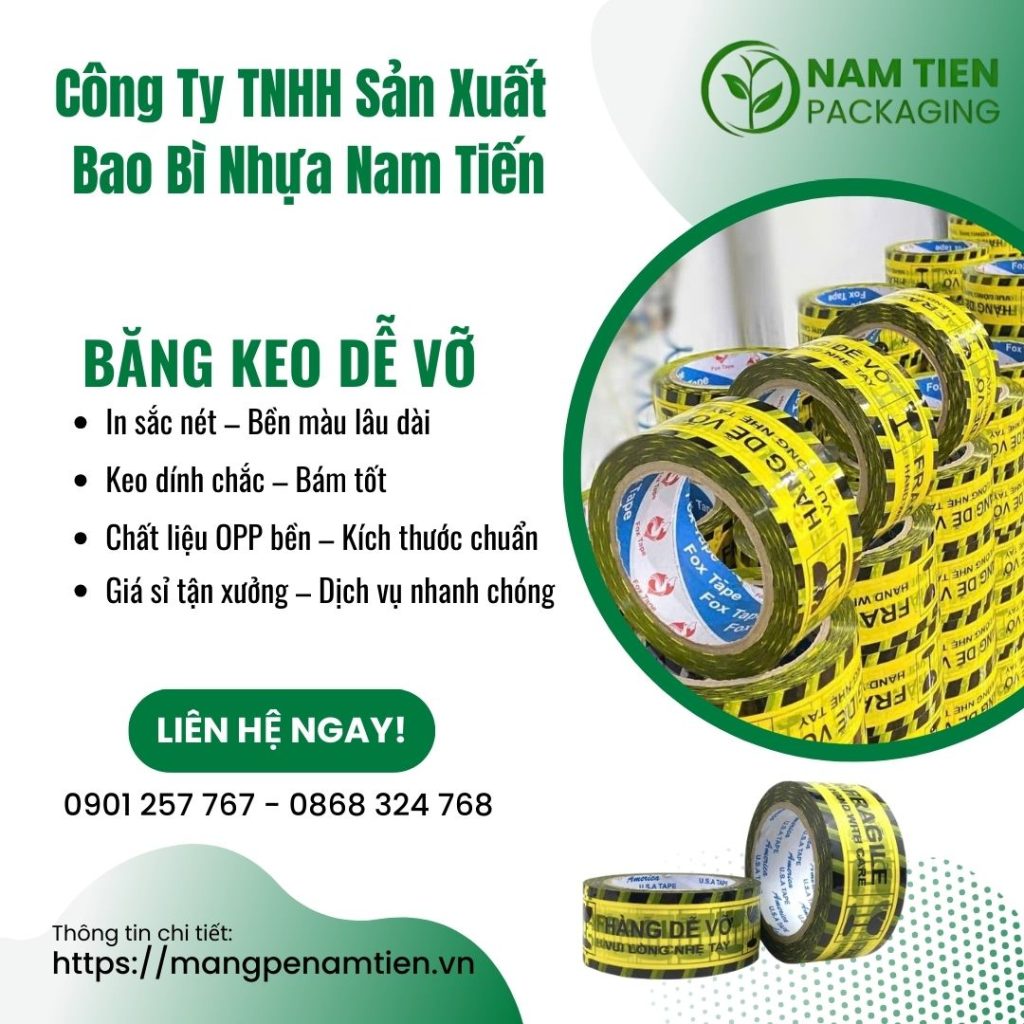 Băng keo dễ vỡ