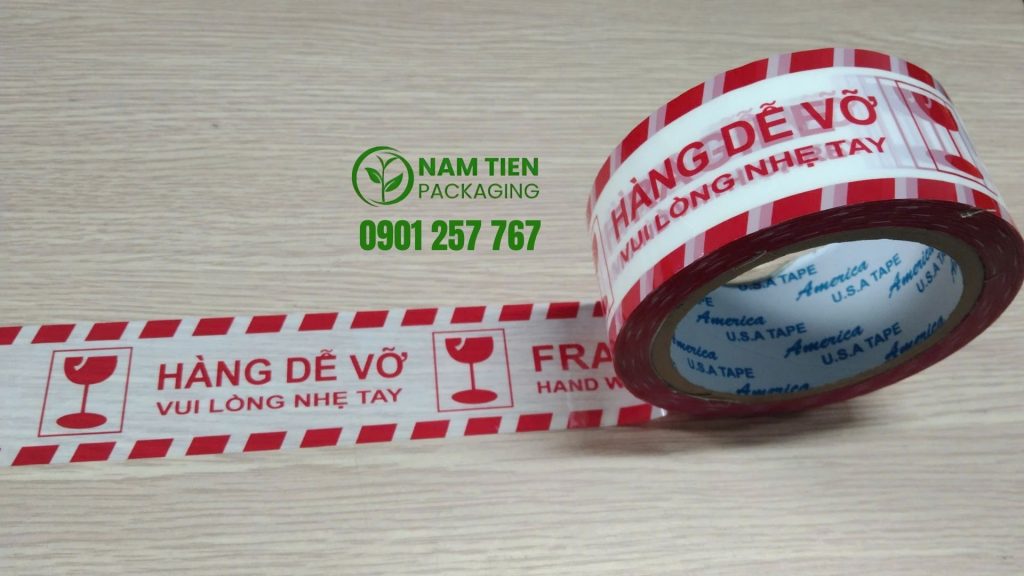 Băng keo dễ vỡ Nam Tiến