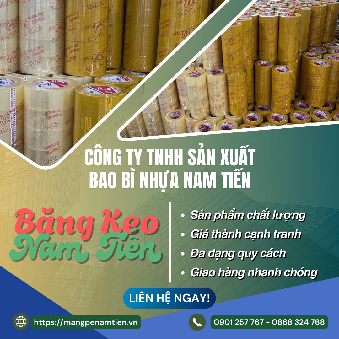 NÊN CHỌN BĂNG KEO NAM TIẾN 100 YARD HAY 200 YARD CHO ĐÓNG GÓI HÀNG HÓA?