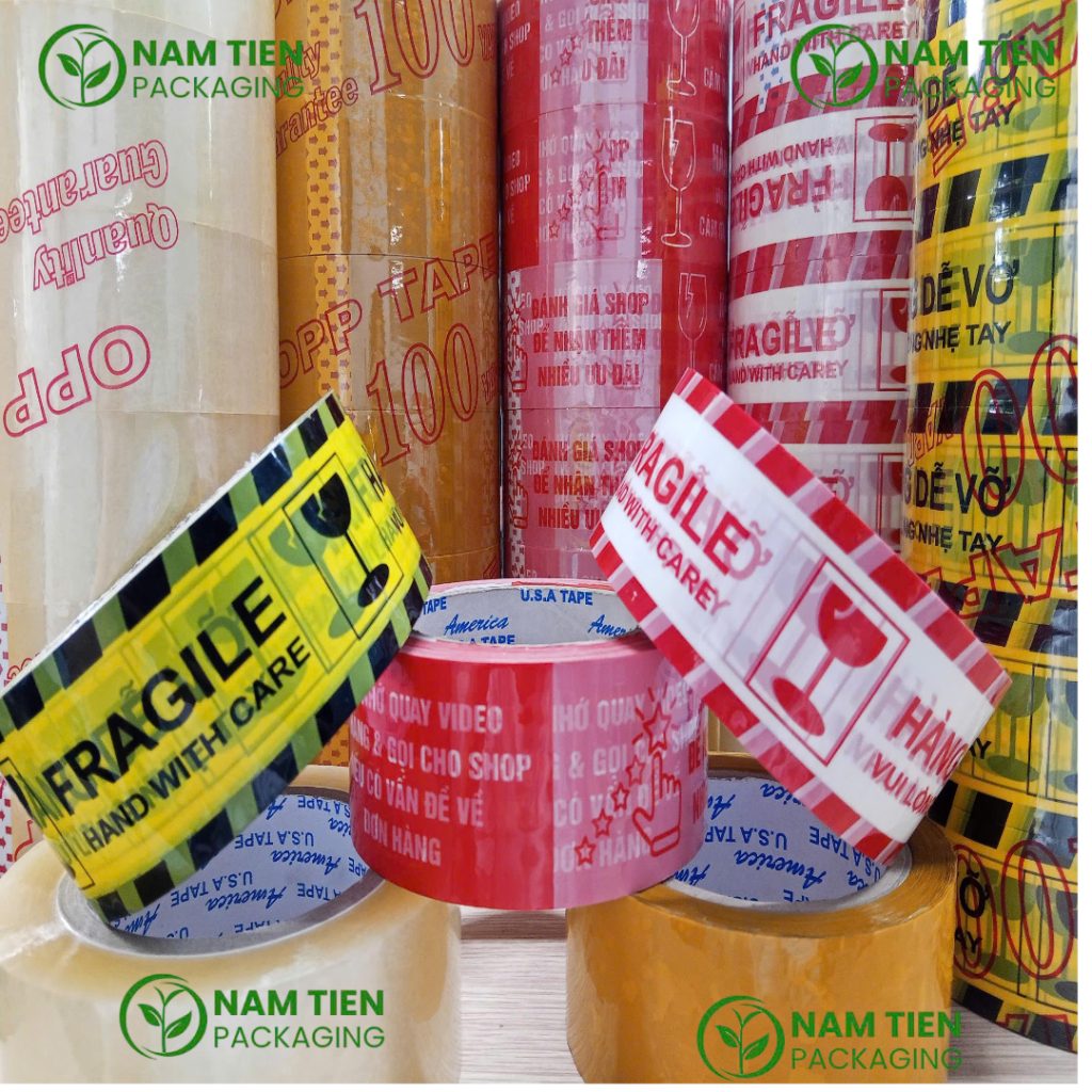 Băng keo OPP trong,Băng keo OPP đục Nam Tiến