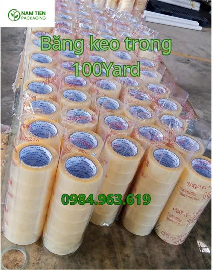 Băng keo OPP trong,Băng keo OPP đục Nam Tiến