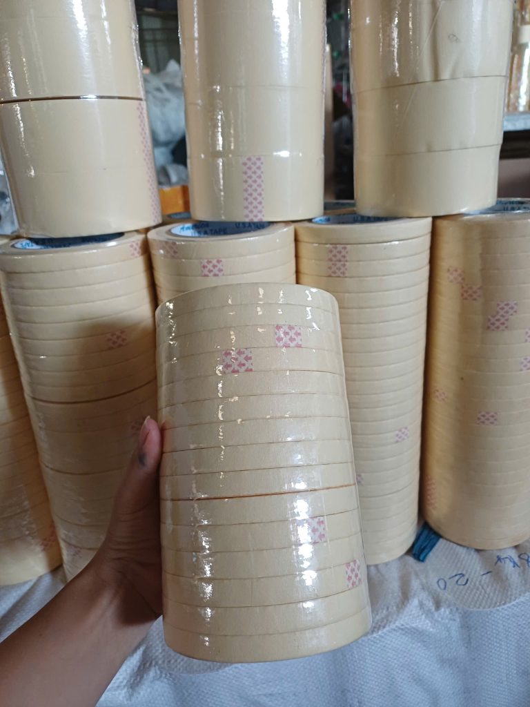 Băng Keo Giấy Khổ 12mm Giá Rẻ Tại HCM