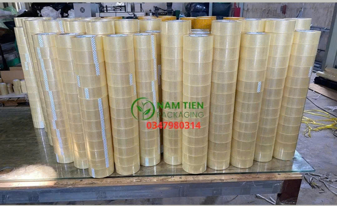 Băng Keo Trong 45mic Giá Rẻ Tại Xưởng SX | Nam Tiến
