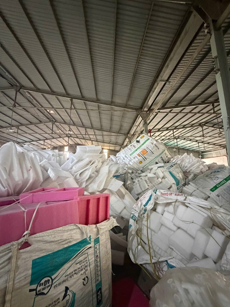 Thu mua phế foam giá cao tại Bình Dương 2026